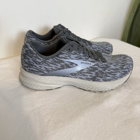 Brooks Launch 7 Women’s Running Shoes Size 7 Turbulence/Grey/Blue - Picture 2 of 10